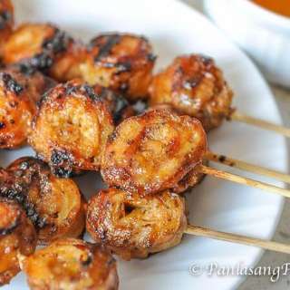 Inihaw na Isaw ng Baboy