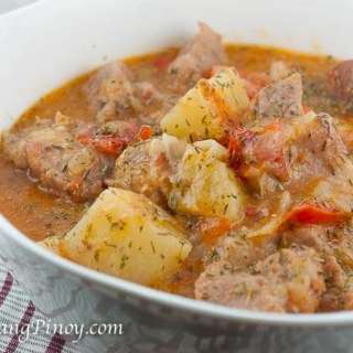 Slow Cook Pork Afritada