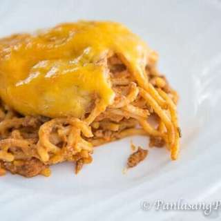 Creamy Baked Spaghetti