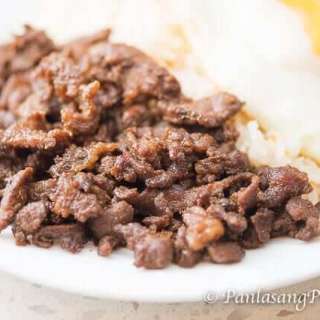 Beef Teriyaki Tapa with Fried Rice and Egg