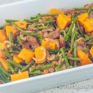 Ginisang Kalabasa at Sitaw with Daing Recipe