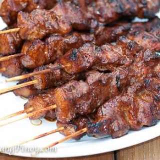 Filipino Skewered Pork BBQ