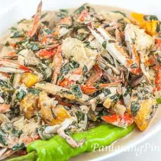 Ginataang Alimasag with Malunggay