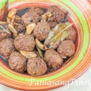 Adobo Meatballs Recipe