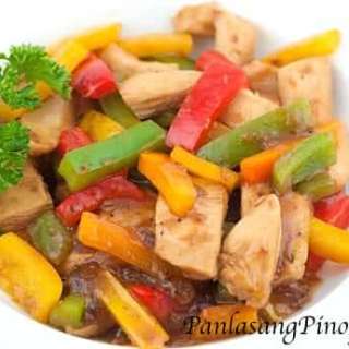 Chicken with Oyster Sauce Stir Fry