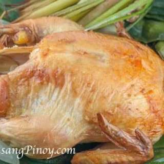 Filipino Roasted Chicken Pandan Recipe