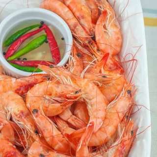 Steamed Shrimp