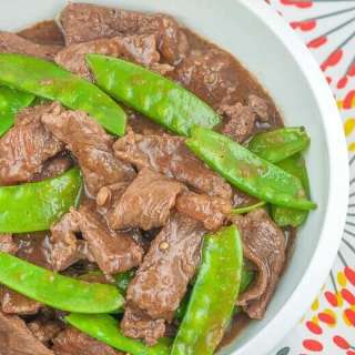 Beef in Oyster Sauce with Snow Peas