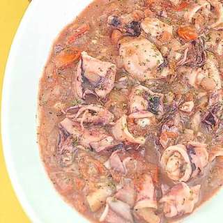 Ginisang Pusit