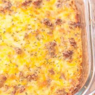 Sausage and Egg Casserole with Hash Browns Recipe