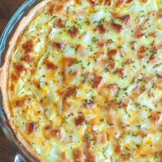 Ham and Cheese Quiche Recipe
