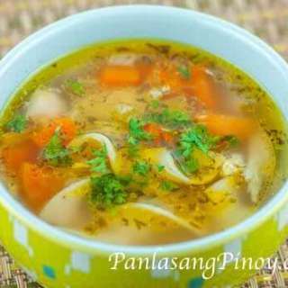 Homemade Chicken Noodle Soup Recipe