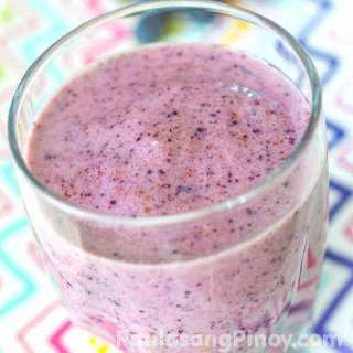 Blueberry Greek Yogurt Smoothie