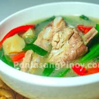 Linat an Recipe (Boiled Pork Soup with Lemongrass)