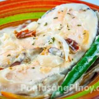 Ginataang Salmon Recipe