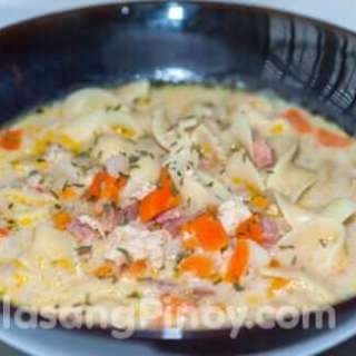 Chicken and Ham Sopas Recipe