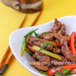 Pork Stir Fry with Scallions