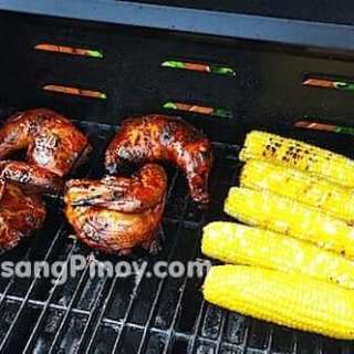 Asian Grilled Chicken and Corn