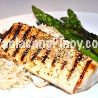 Honey and Balsamic Glazed Mahi-mahi