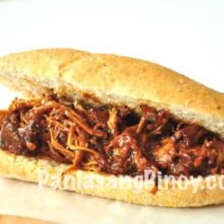 Pulled Chicken BBQ Sandwich recipe