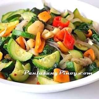Scallop and Zucchini Stir fry