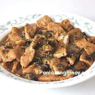 Pork with Salted Black Beans