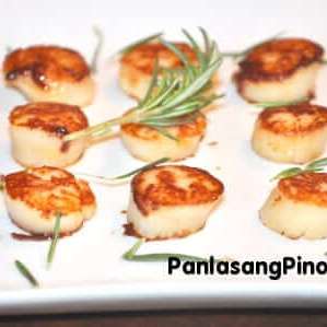 Easy Seared Scallops