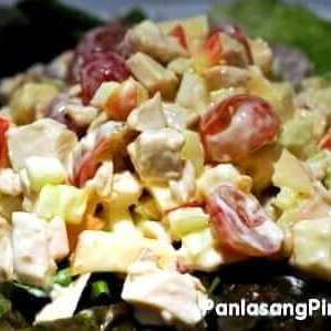 Chicken Salad with Apples and Grapes