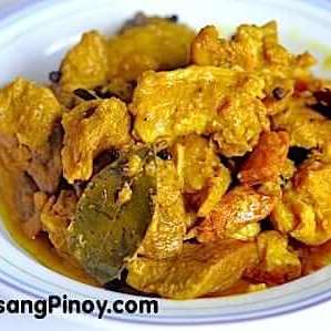 Adobong Dilaw Recipe (Yellow Adobo)