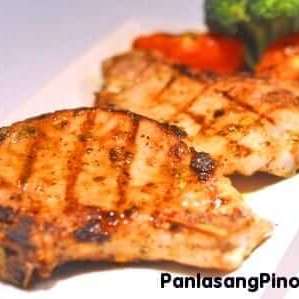 Grilled Brined Pork Chop Recipe