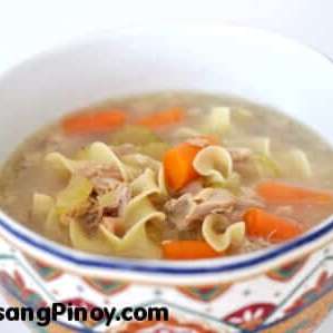 Turkey Noodle Soup Recipe