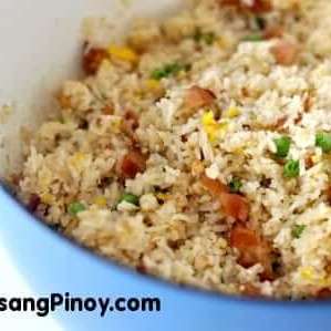 Bacon and Egg Fried Rice Recipe
