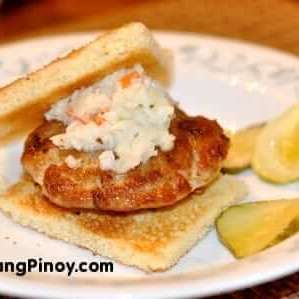 Super Easy Pork Burger Recipe