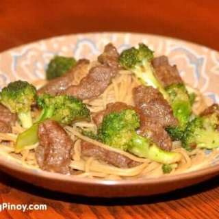Beef with Broccoli Lo Mein Recipe