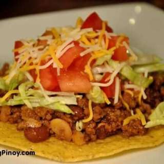 Ground Beef Tostada