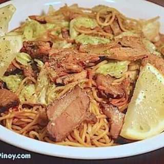 Pancit Miki Guisado Recipe