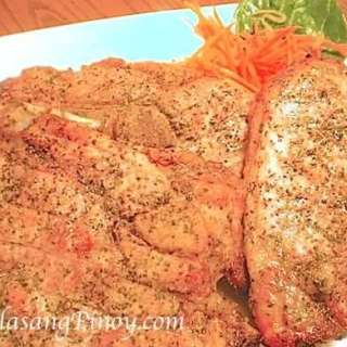 Baked Pork Chops with Italian Seasoning