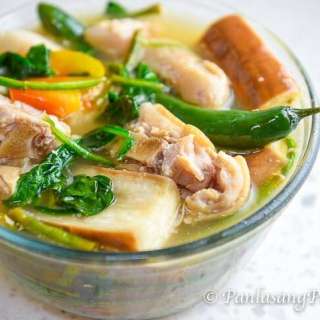 Sinigang na Buntot ng Baboy with Gabi