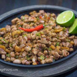 Sizzling Tuna Sisig