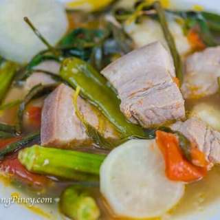 Sinigang na Baboy with Gabi
