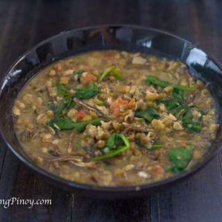 Ginisang Monggo with Dilis