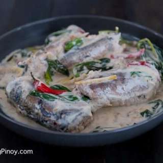 Ginataang Mackerel