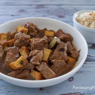 Pork Adobo with Tokwa and Tausi and Garlic Fried Rice Adobo