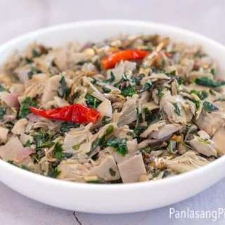 Ginataang Langka with Malunggay and Dilis