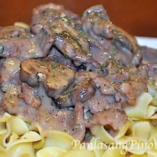 Beef Stroganoff Recipe