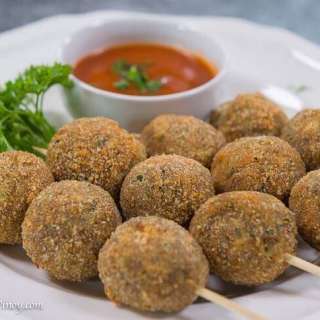 Sardines Fish Ball with Sweet and Sour Sauce