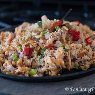 Salmon Sisig
