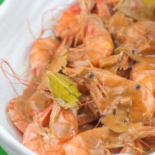 Adobong Hipon sa Gata