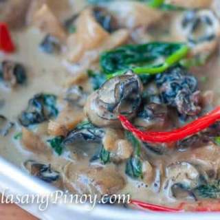 Apple Snails in Coconut Milk (Ginataang Kuhol)