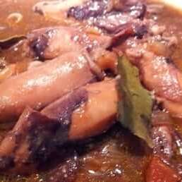 Sweet Pusit Adobo